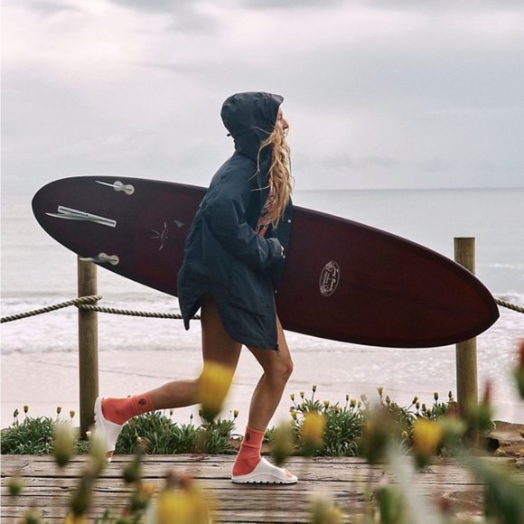 Free People Singin' In The Rain Packable Jacket Black Small NWT - Picture 3 of 10